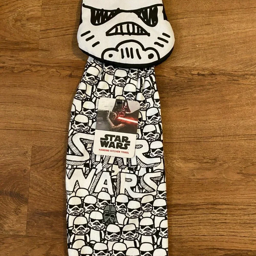 Star Wars  Stormtrooper Hanging Kitchen Towel  NEW